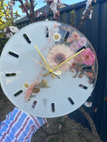 Botanical Resin Clock Workshop