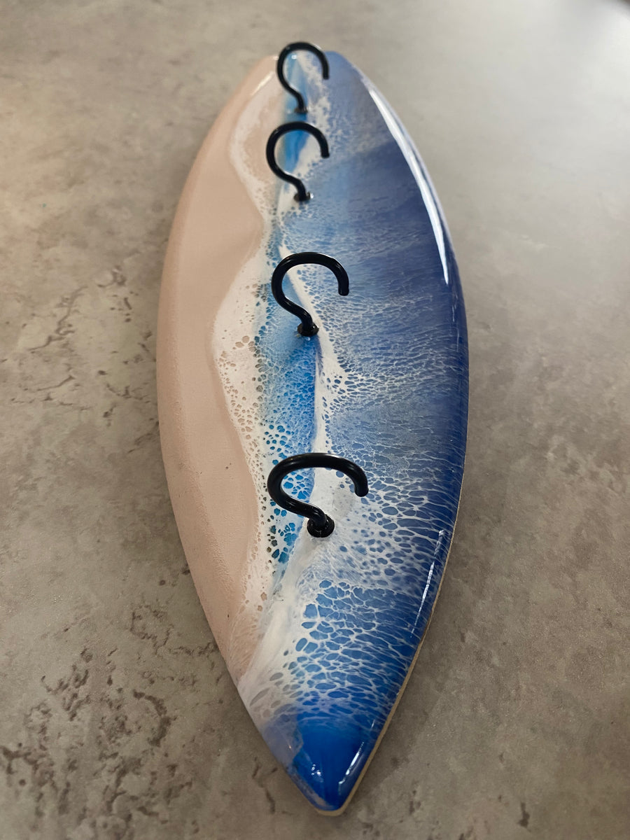 Mini Surfboard Keyrack – Resin the Bar